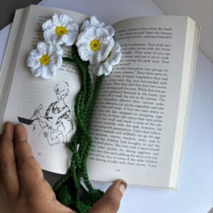 Daisy Crochet Bookmarks  - Handmade
